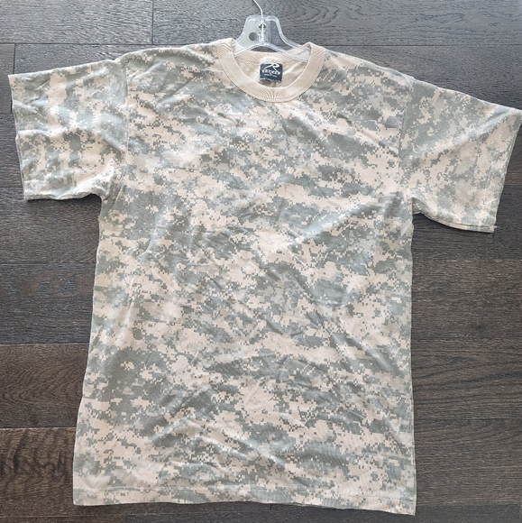 Men's Army Print T-Shirt - Picture 4 of 4